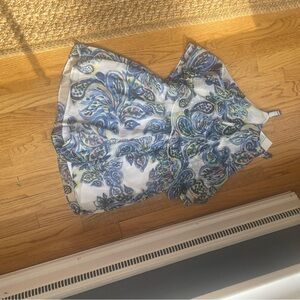 NWT! Newman Marcus paisley romper size 8 so cute!!!